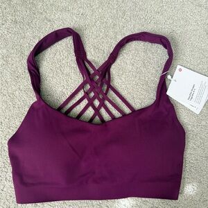 NWT Lululemon Flexyflex Strappy Sports Bra A-C in XXS/XS